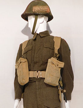 D-Day 3rd Division Enlisted - Battle Order - with Turtle Helmet (1944-1945)