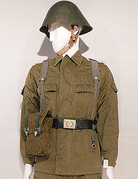 East Germany (DDR) - Enlisted w/ VOPO Helmet