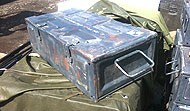 Steel 105mm Crates - Grey