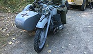 1942 BMW R75 w/ Sidecar (Dnepr Copy)