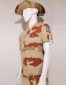 France - Current Army - Enlisted and Officer - Arid Pattern