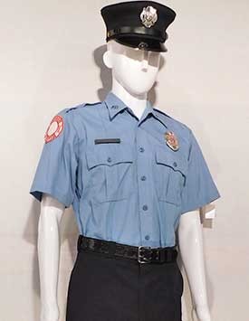 Firefighter - Service Dress (U.S. Lt. Blue Style)